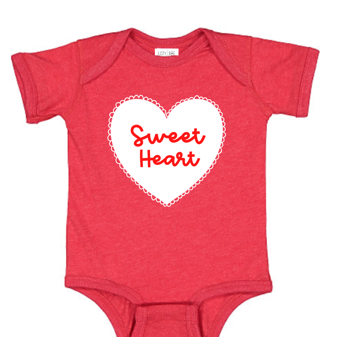SWEET HEART Tee/Onesie