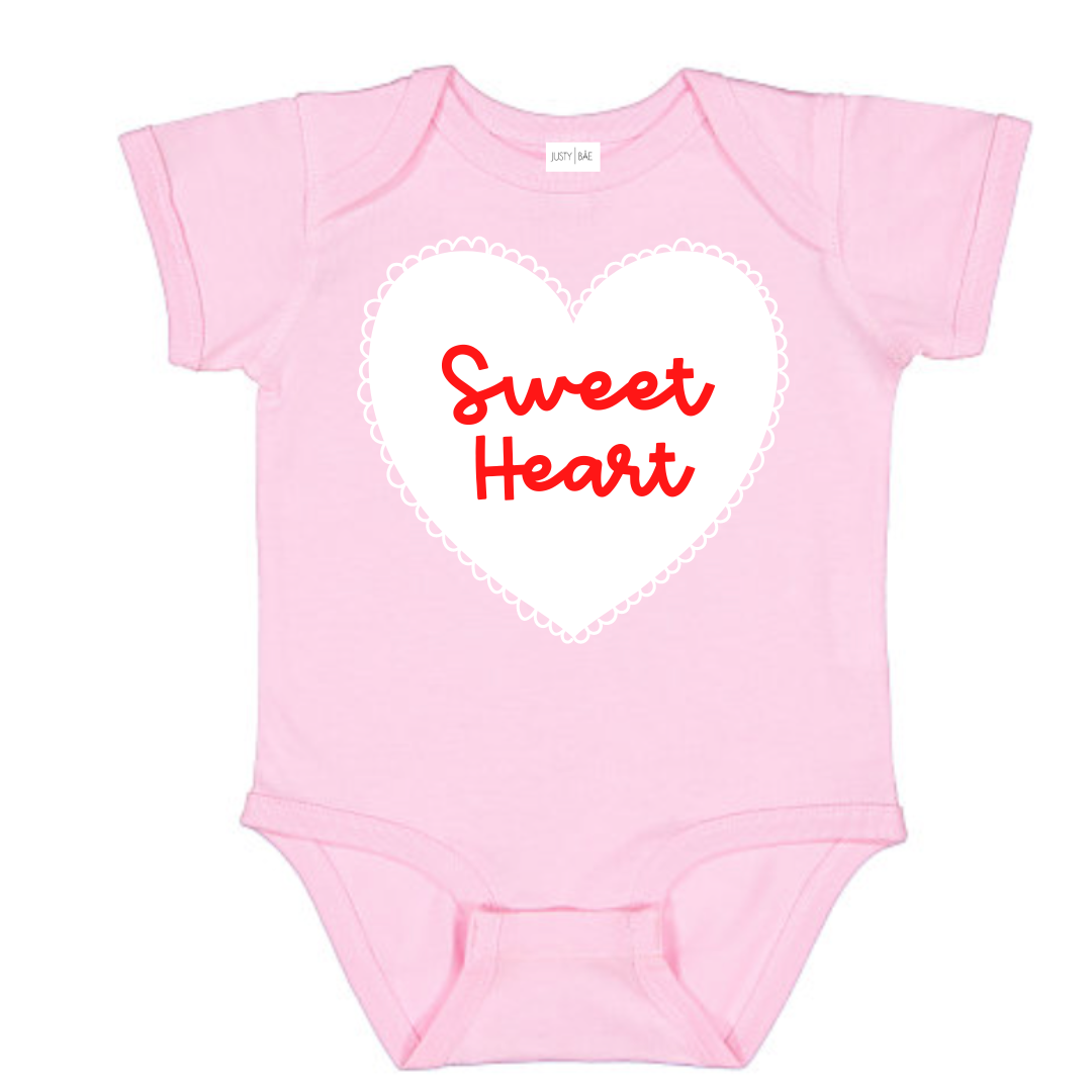 SWEET HEART Tee/Onesie