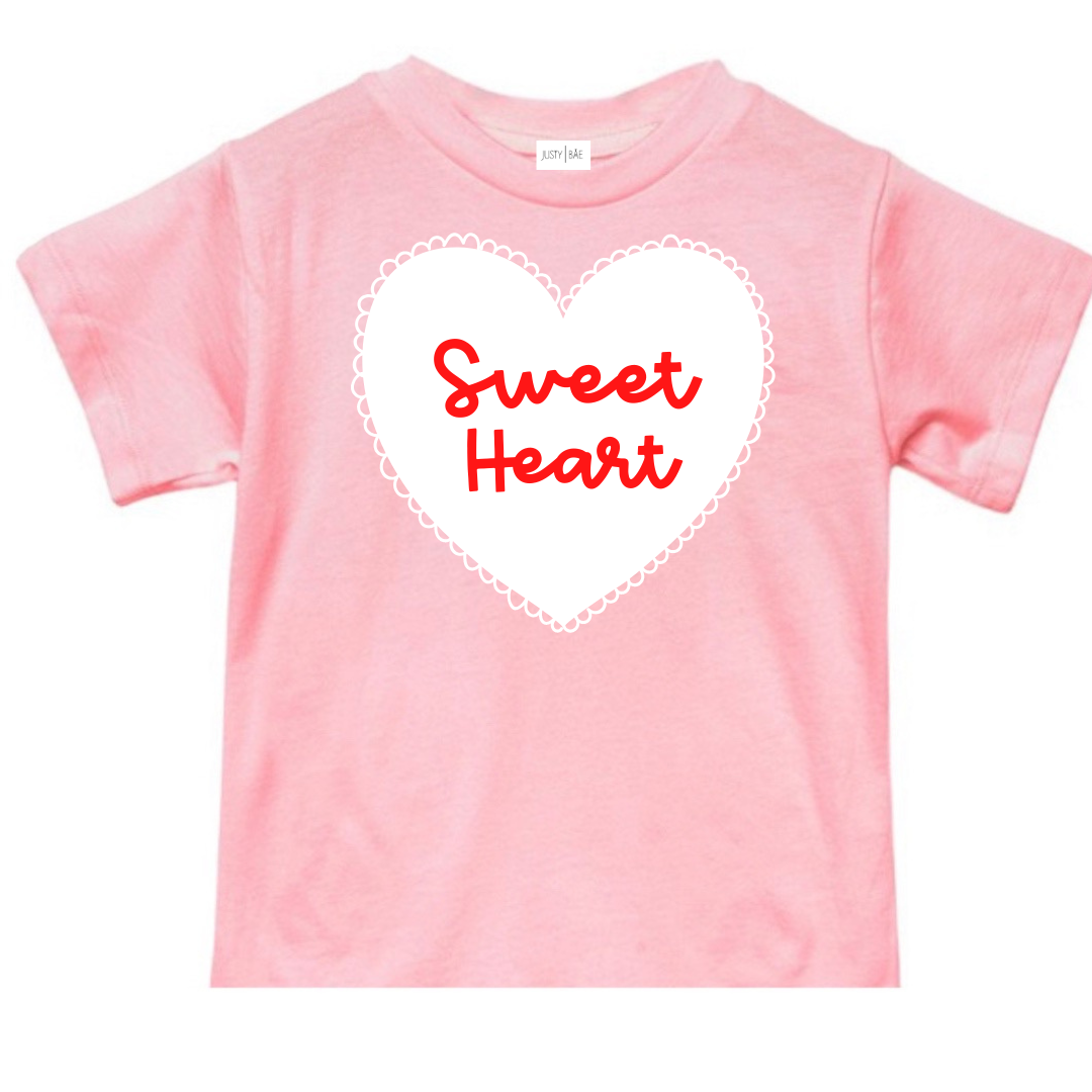 SWEET HEART Tee/Onesie