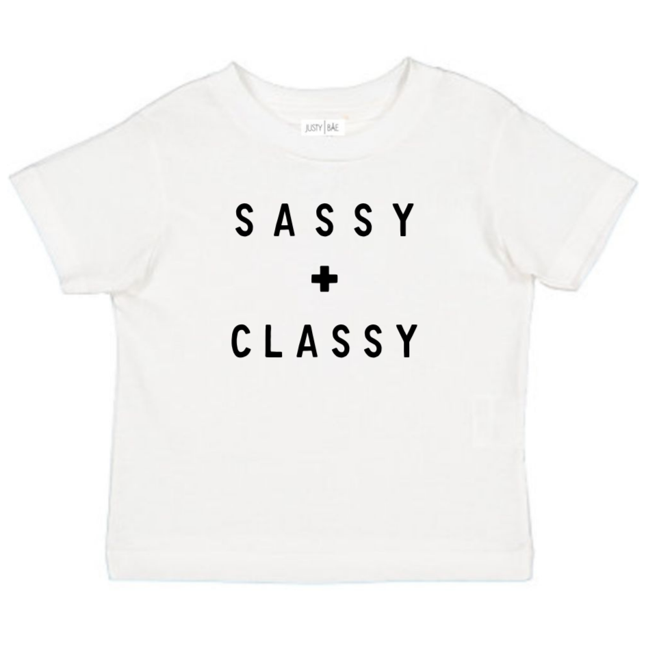sassy kids tee