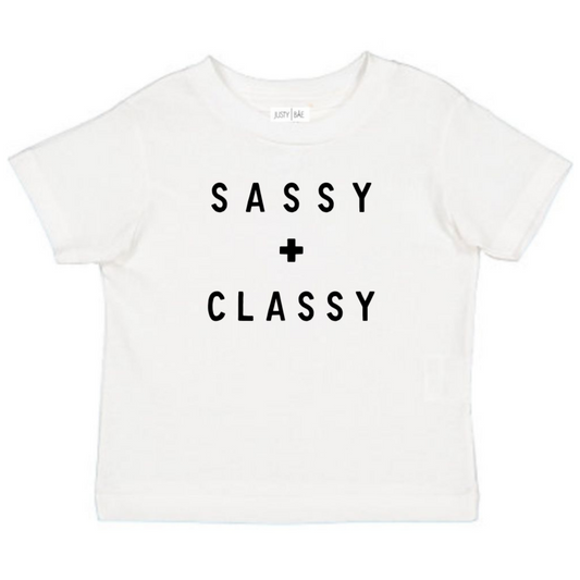 sassy kids tee