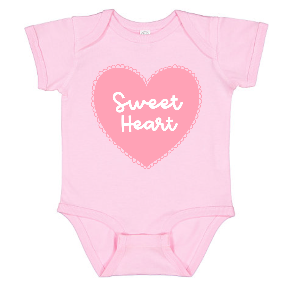SWEET HEART Tee/Onesie