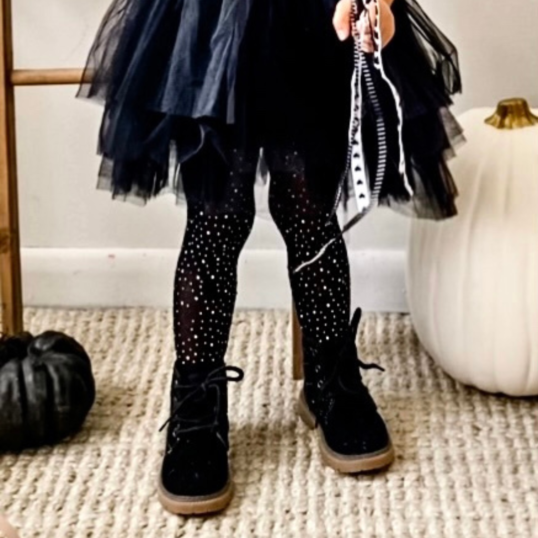 Sparkle Fishnet Tights