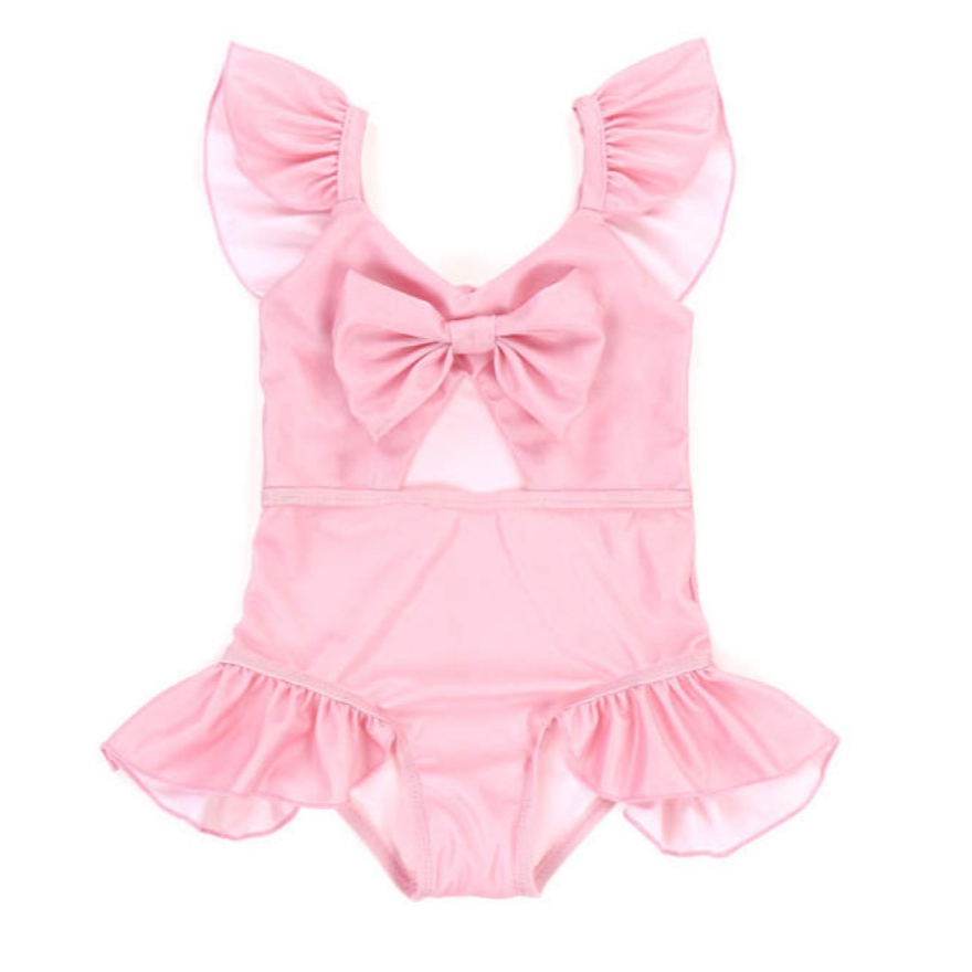 kids pink swimsuit