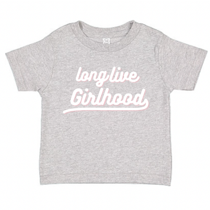 girlhood tee baby kids toddler style trendy